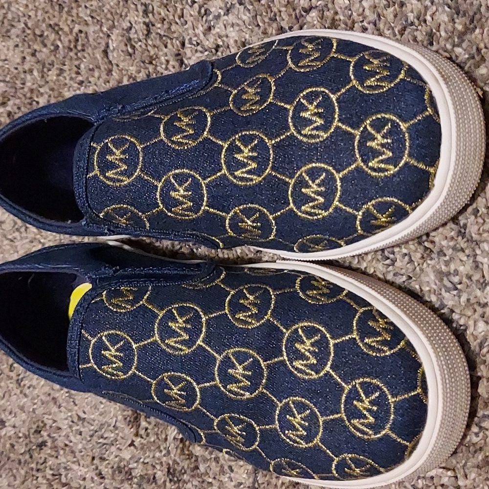 Michael Kors Kids Shoes, bluejean color, size 1